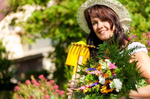 Sustainable garden practices in Hayes with native plants